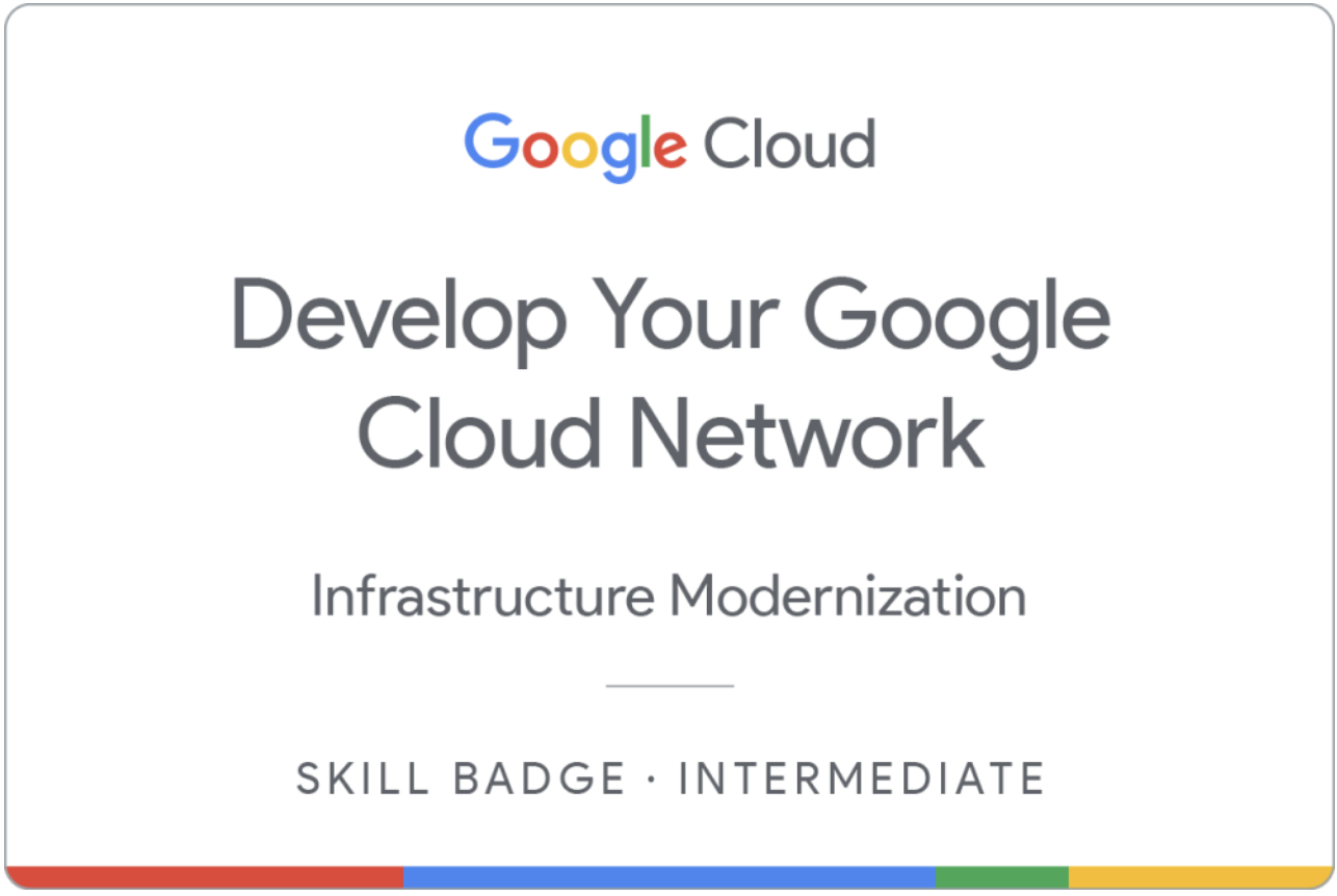 Develop your Google Cloud Network