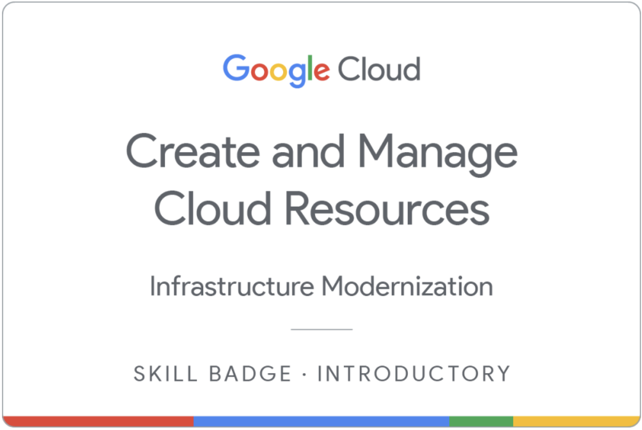 Create and Manage Cloud Resources